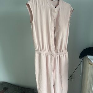Calvin Klein Collection Light Pink Sleeveless Jumpsuit